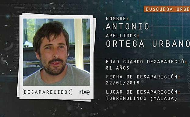 'Desaparecidos' de TVE busca a este joven malagueño
