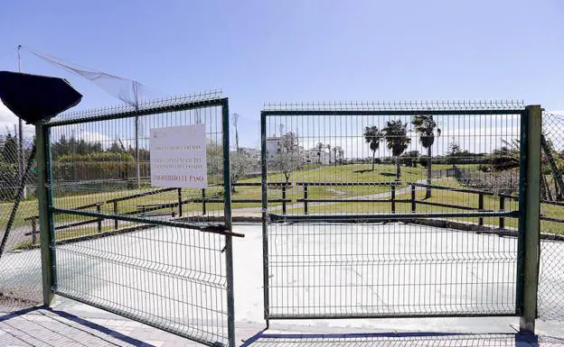 Así está el campo de golf de Playa Granada
