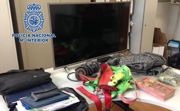 Detenidos dos jóvenes por robar en 13 vehículos y una casa en la zona sur de Granada