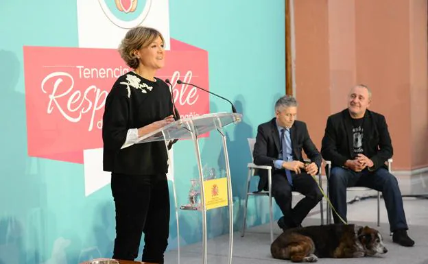 García Tejerina durante la presentación. 