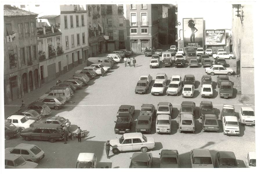 Plaza de la Romanilla. Abril de 1983