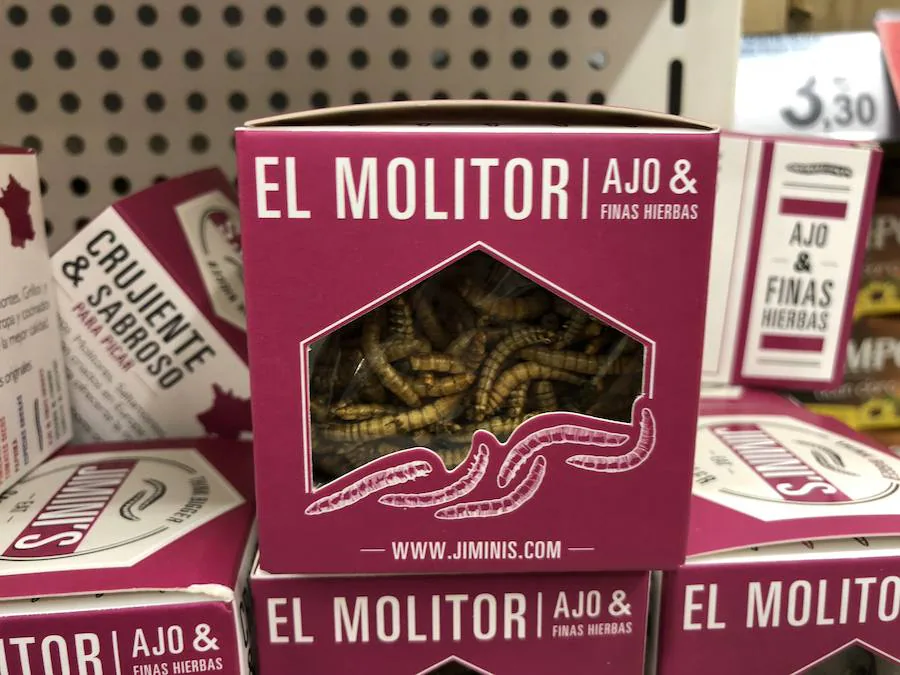 El supermercado comienza a vender cajas con insectos comestibles