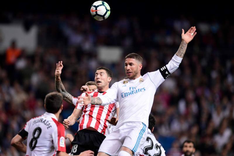El Real Madrid y el Athletic se enfrentaron en el Bernabéu en la 33ª jornada de Liga.