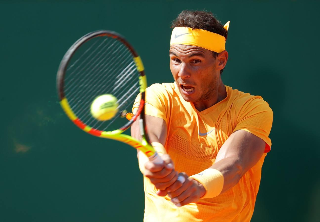 Las mejores imágenes de la final del Master 1.000 de Montecarlo entre el español Rafa Nadal y el japonés Kei Nishikori.