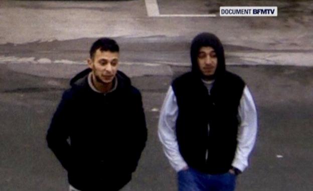 Salah Abdeslam y su cómplice Hamza Attou.