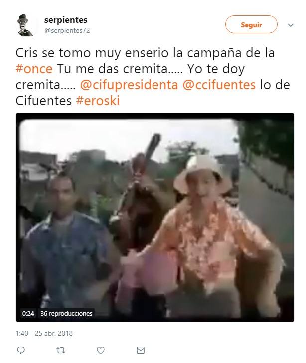 Las redes no han tardado en tirar de humor para contar lo sucedido con Cifuentes