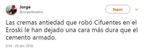 Las redes no han tardado en tirar de humor para contar lo sucedido con Cifuentes