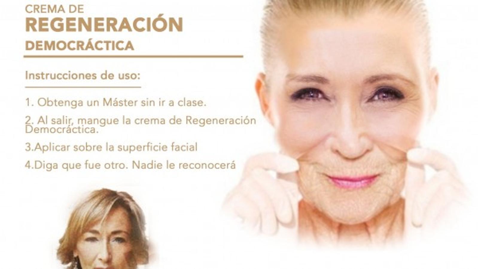 Las redes no han tardado en tirar de humor para contar lo sucedido con Cifuentes