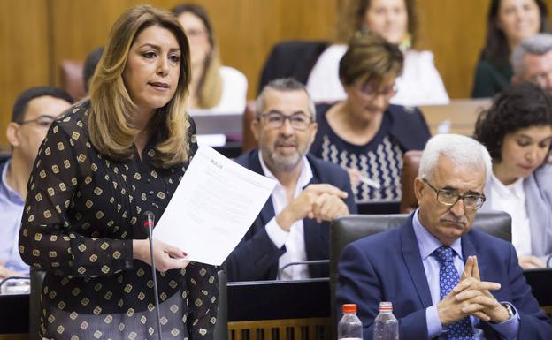 Susana Díaz anuncia que aplicará el IPC por ley a la subida de pensiones asistenciales