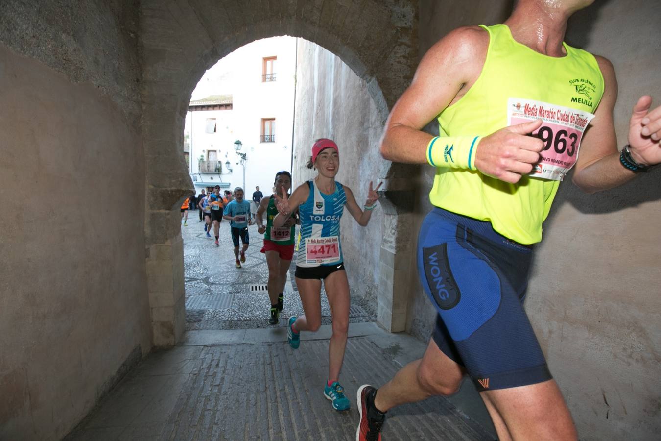 Aquí puedes ver unas maravillosas estampas de la carrera del pasado sábado en Granada