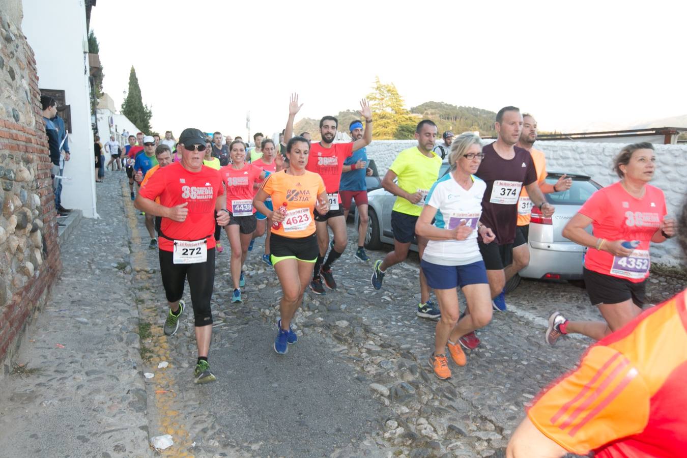 Aquí puedes ver unas maravillosas estampas de la carrera del pasado sábado en Granada