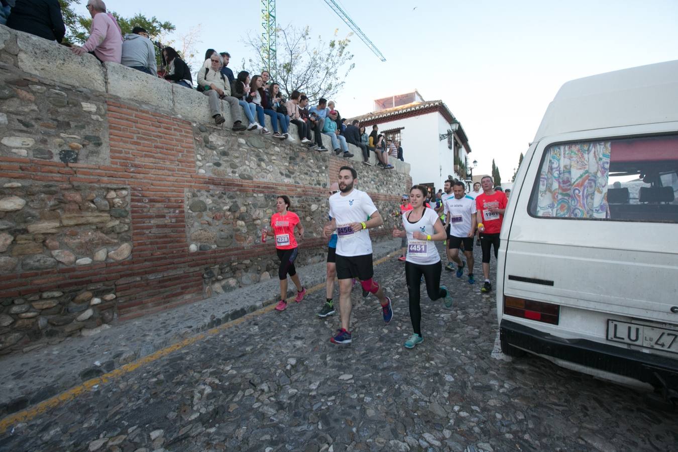 Aquí puedes ver unas maravillosas estampas de la carrera del pasado sábado en Granada