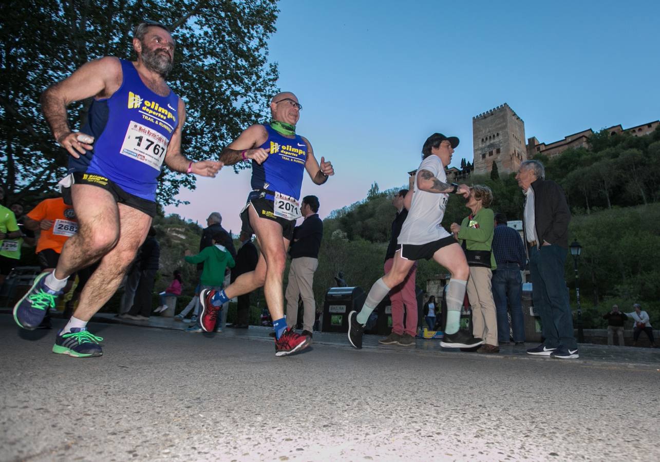 Aquí puedes ver unas maravillosas estampas de la carrera del pasado sábado en Granada