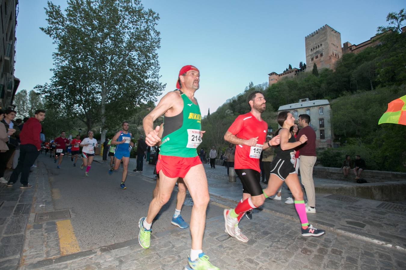 Aquí puedes ver unas maravillosas estampas de la carrera del pasado sábado en Granada