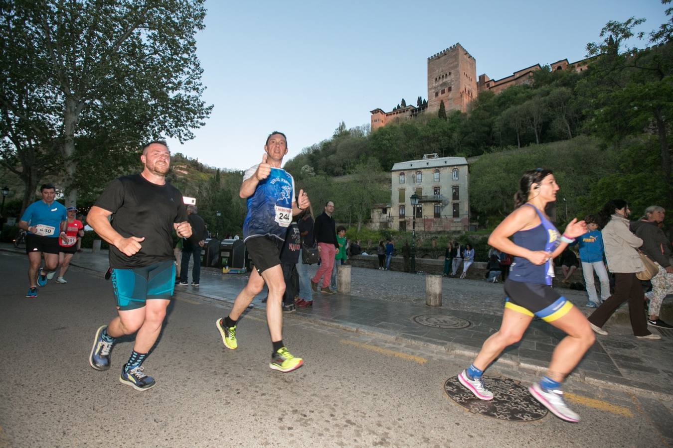 Aquí puedes ver unas maravillosas estampas de la carrera del pasado sábado en Granada