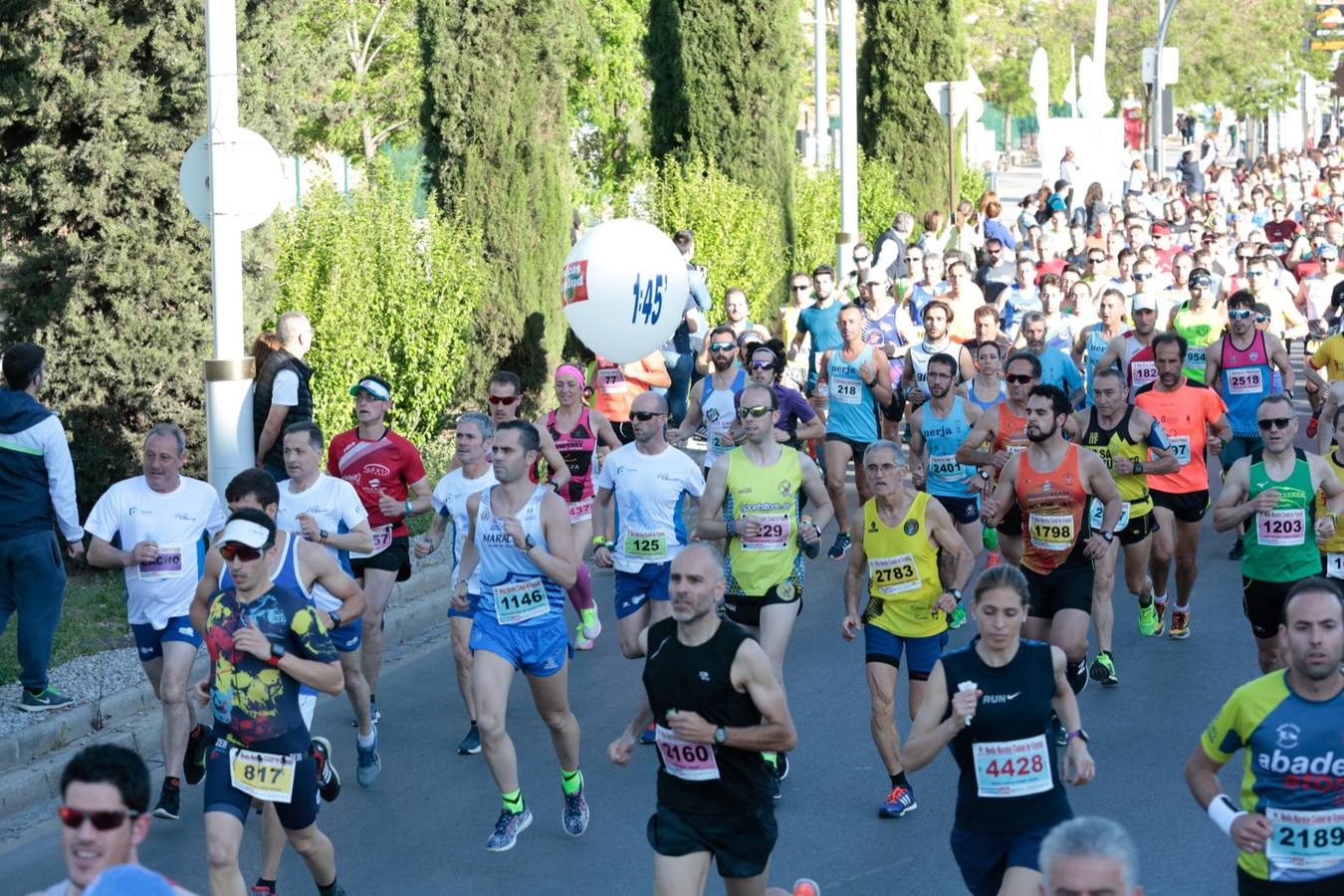 Aquí puedes ver unas maravillosas estampas de la carrera del pasado sábado en Granada