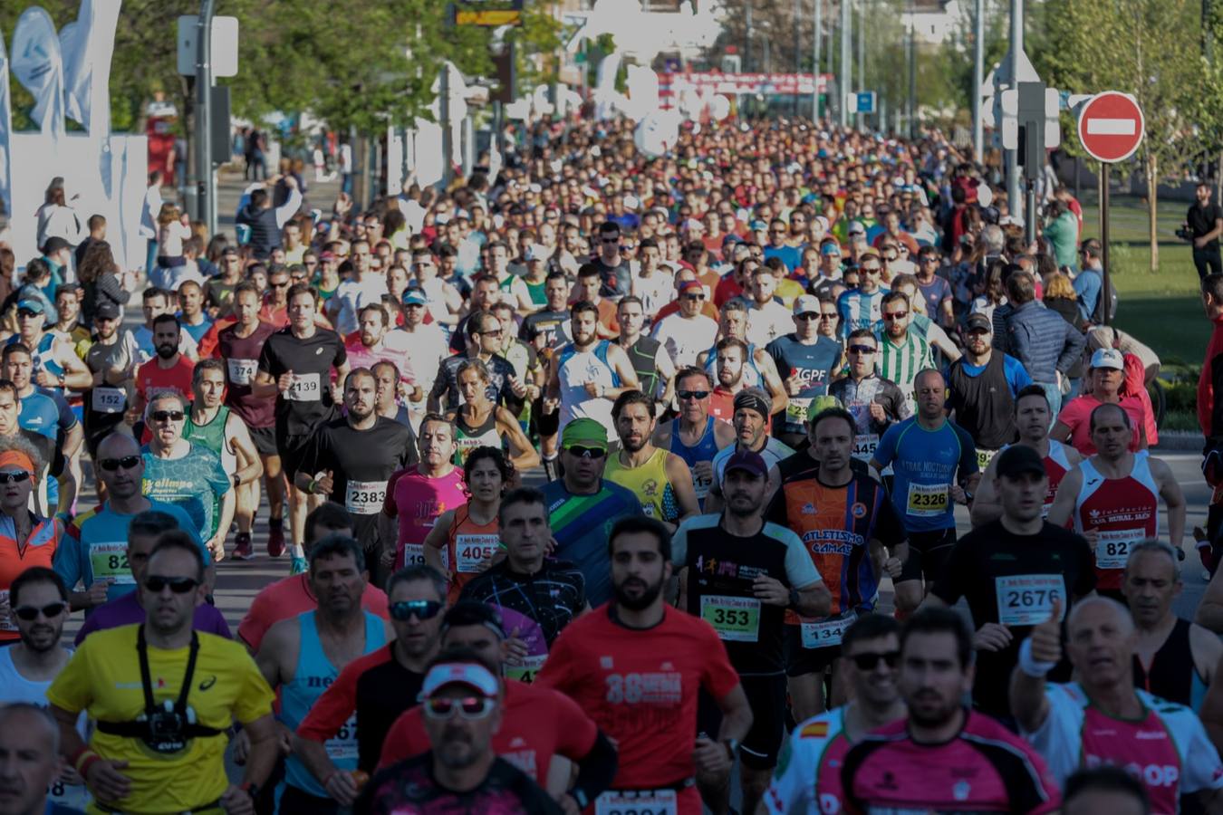 Aquí puedes ver unas maravillosas estampas de la carrera del pasado sábado en Granada