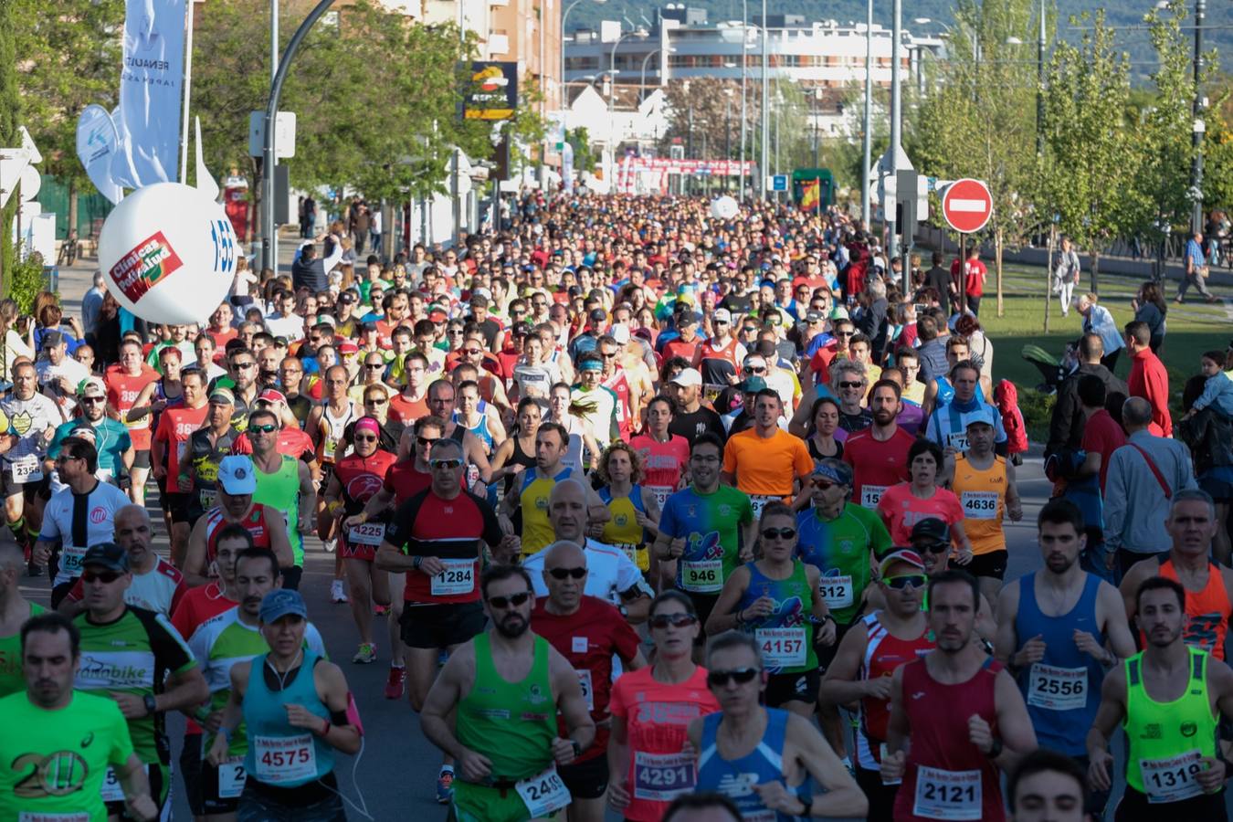 Aquí puedes ver unas maravillosas estampas de la carrera del pasado sábado en Granada