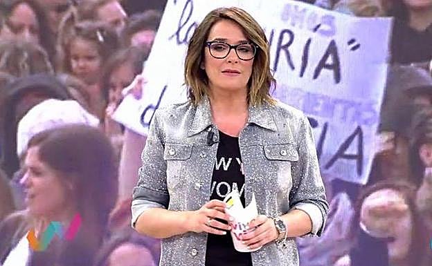 El emotivo discurso de Toñi Moreno: «No dejo de pensar en esa chica de 19 años»