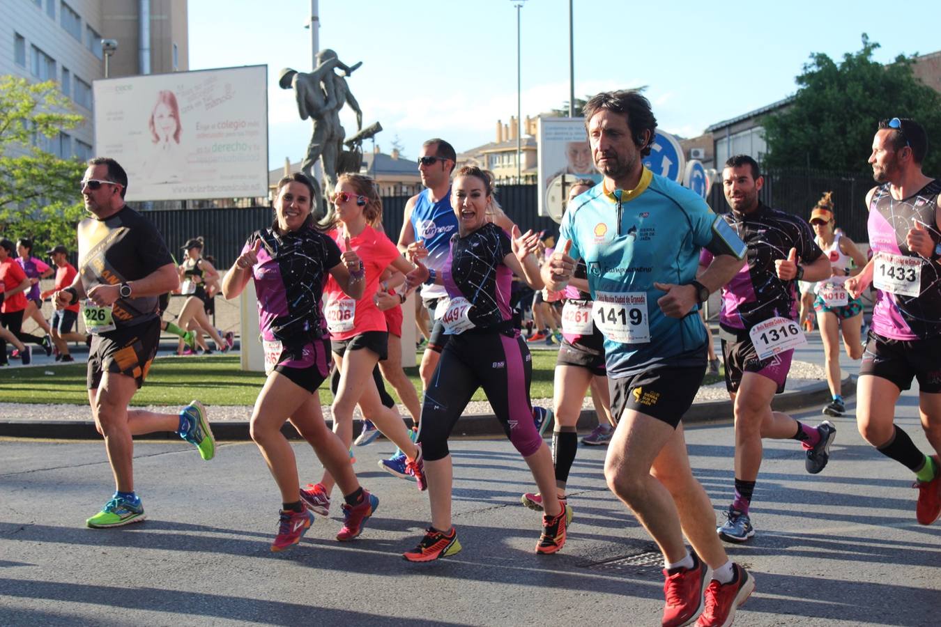 Más de tres mil personas han participado en la media maratón más bonita del mundo