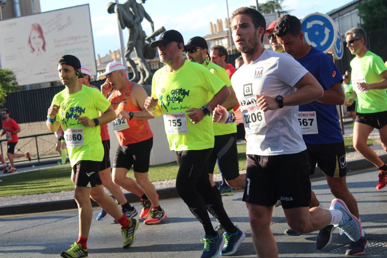 Más de tres mil personas han participado en la media maratón más bonita del mundo