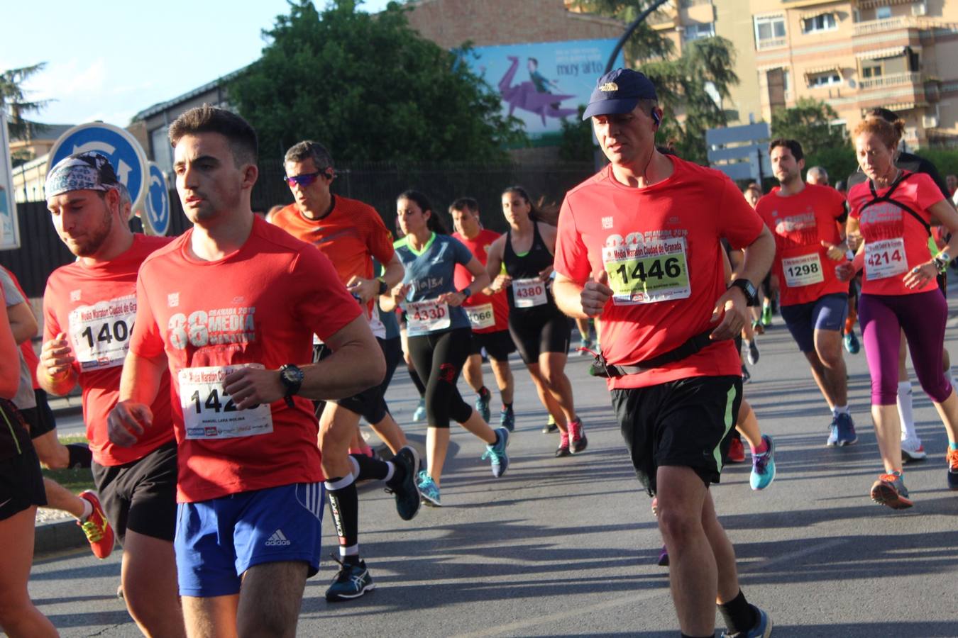 Más de tres mil personas han participado en la media maratón más bonita del mundo