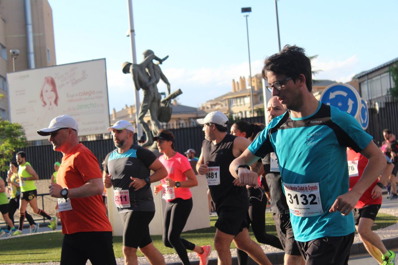 Más de tres mil personas han participado en la media maratón más bonita del mundo