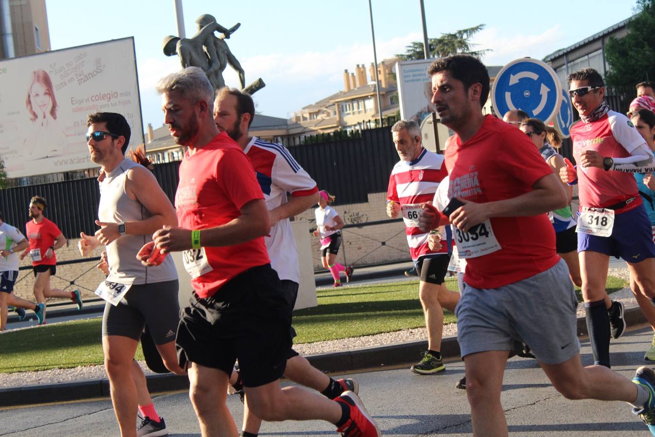 Más de tres mil personas han participado en la media maratón más bonita del mundo