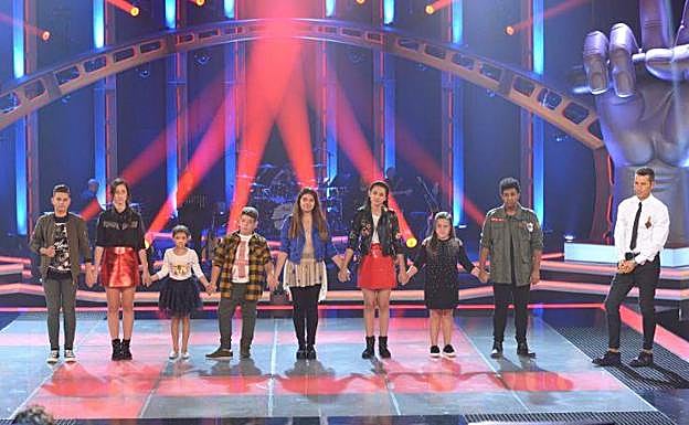 El equipazo de semifinalistas de Antonio Orozco en 'La Voz Kids'