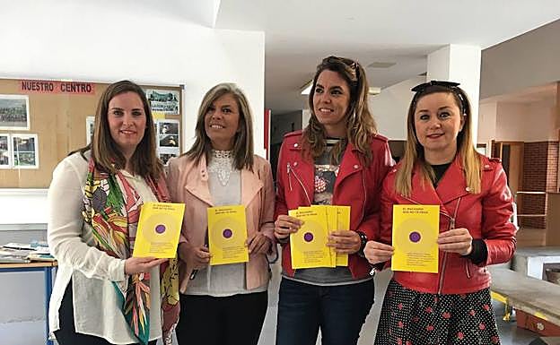 Presentación de la guía, esta mañana.