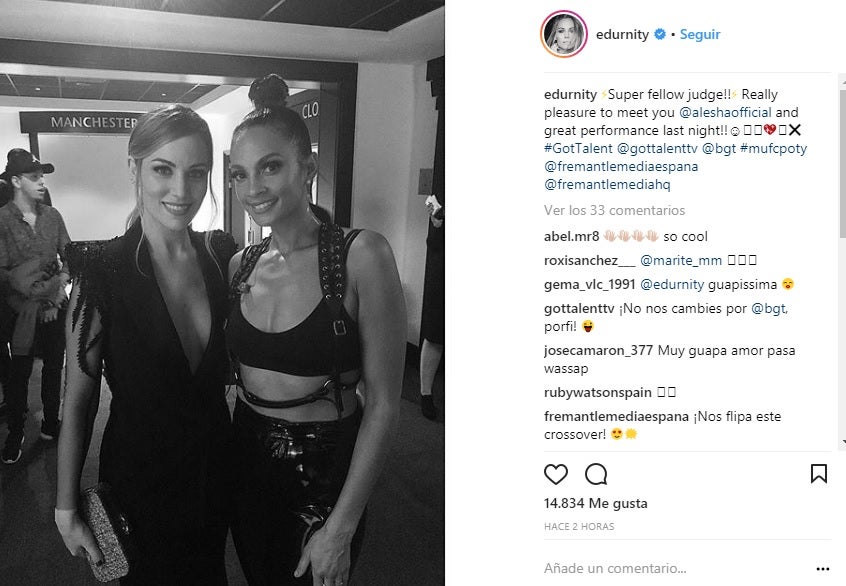 Fotos: Las fotos de Edurne en los premios anuales del Manchester