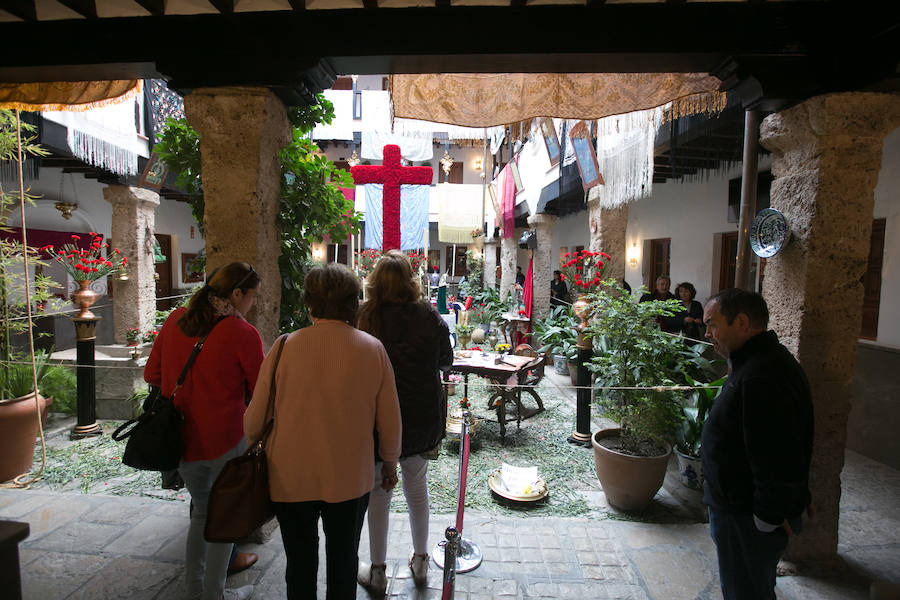 La Corrala de Santiago, vencedora en la categoría de patios.