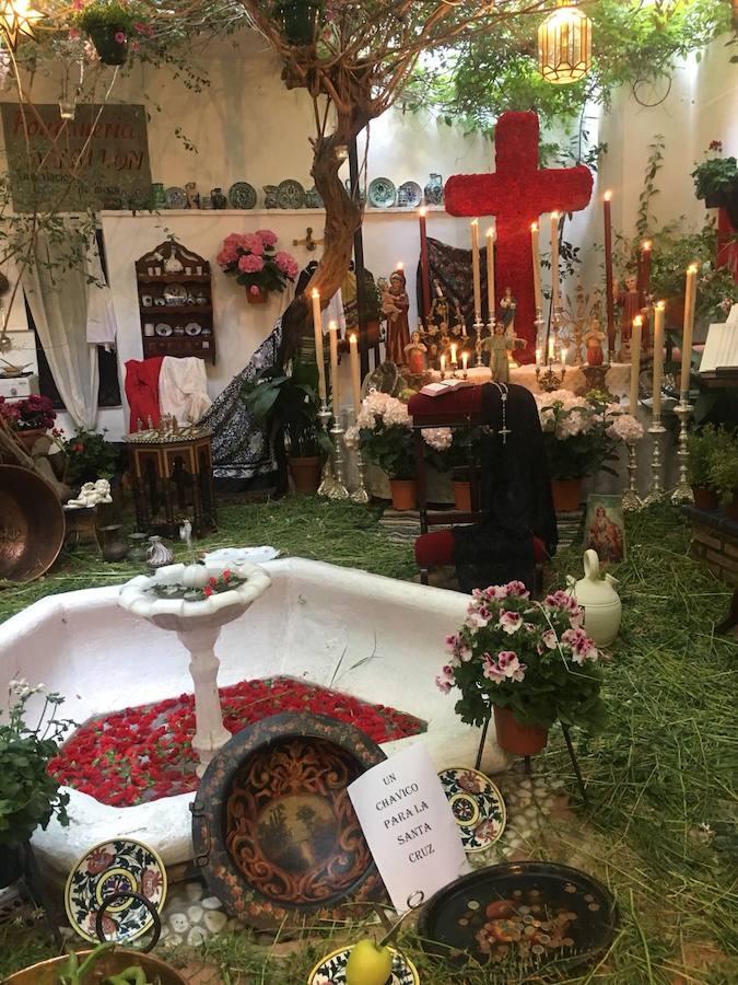 Cruz de Hermandad Paciencia, tercer premio en Patios.