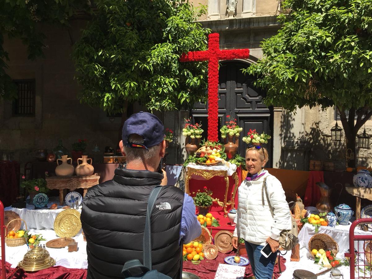 Ambiente en la Plaza de la Universidad