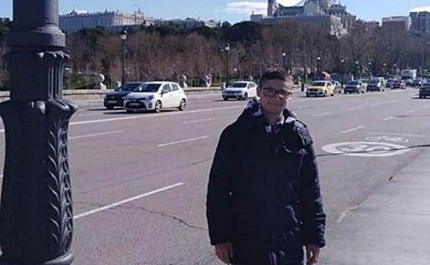 Michaell, el menor desaparecido en Madrid. 