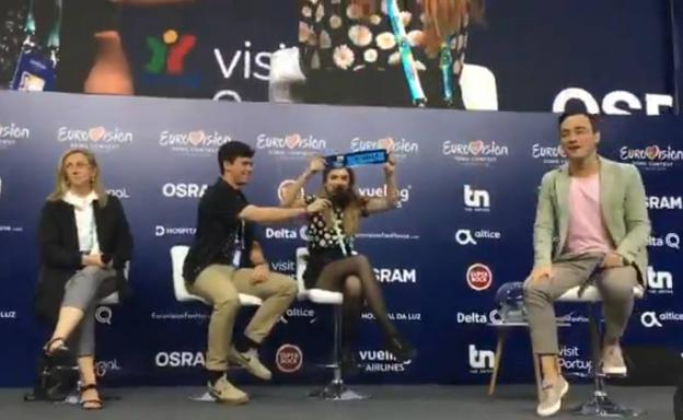 La sincera y divertida reacción de Amaia tras conocer que actuarán en la primera mitad de Eurovisión