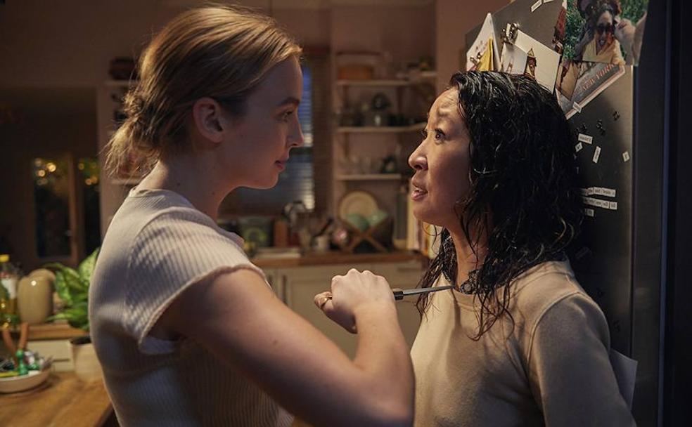 Sandra Oh y Jodie Comer en 'Killing Eve' (2018 -.)