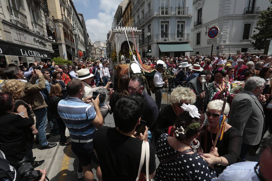 A las 11 se ha celebrado la tradicional misa de romeros en la iglesia de San Pedro