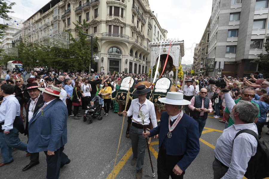 A las 11 se ha celebrado la tradicional misa de romeros en la iglesia de San Pedro