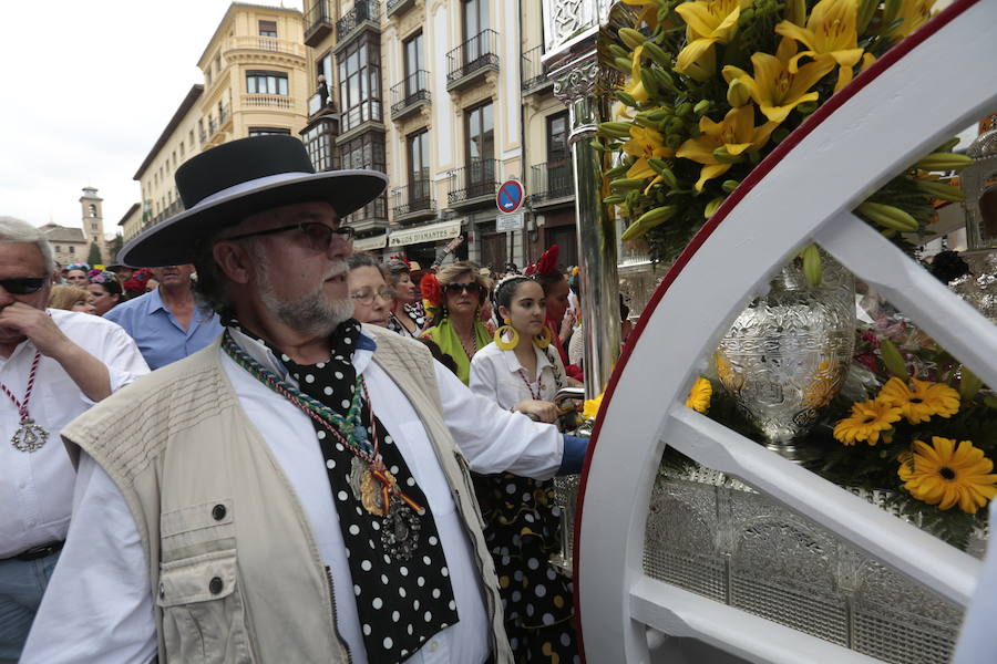 A las 11 se ha celebrado la tradicional misa de romeros en la iglesia de San Pedro