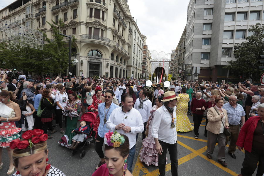 A las 11 se ha celebrado la tradicional misa de romeros en la iglesia de San Pedro