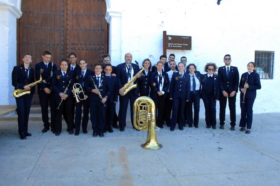 La banda de Cádiar alegra las fiestas de Tímar en honor al Señor de la Ascensión