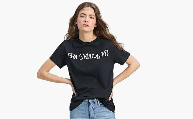 La nueva versión de la camiseta 'Pa mala yo' de Stradivarius que no está agotada 