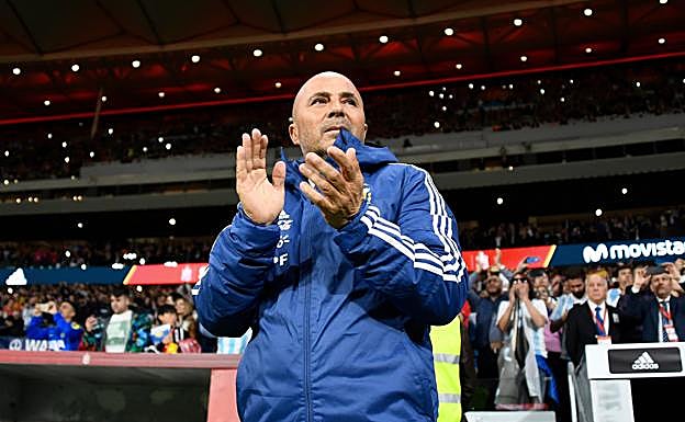 Jorge Sampaoli, seleccionador de Argentina.