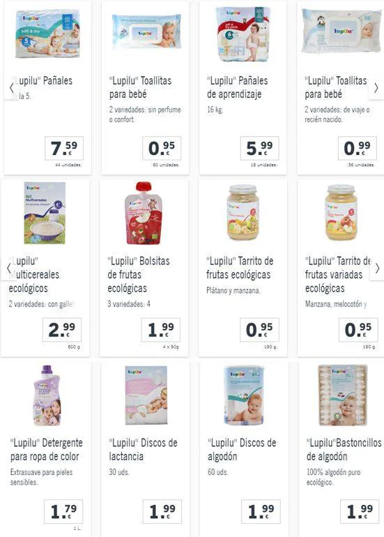 Fotos: Lidl lanza su marca bebés con artículos por cien bio desde 0.99 euros | Ideal