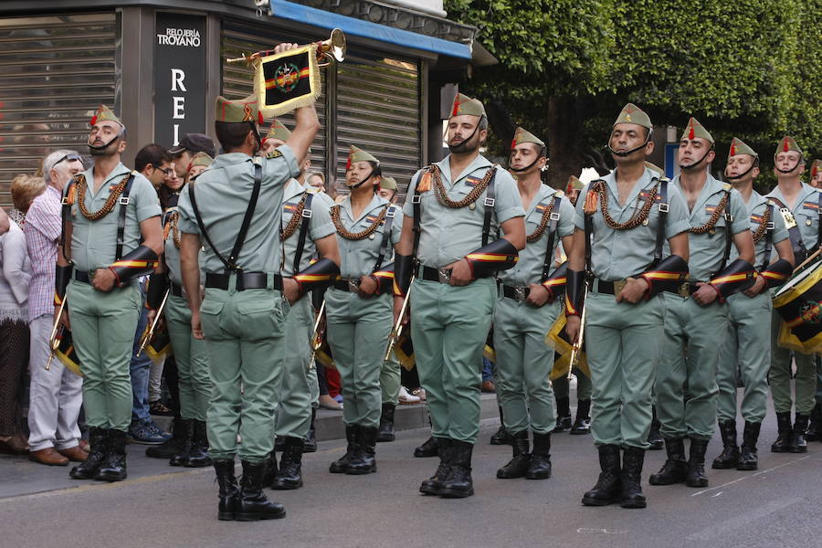 Multitudinaria afluencia ciudadana arropó los actos de ayer en Puerta de Purchena y el Paseo