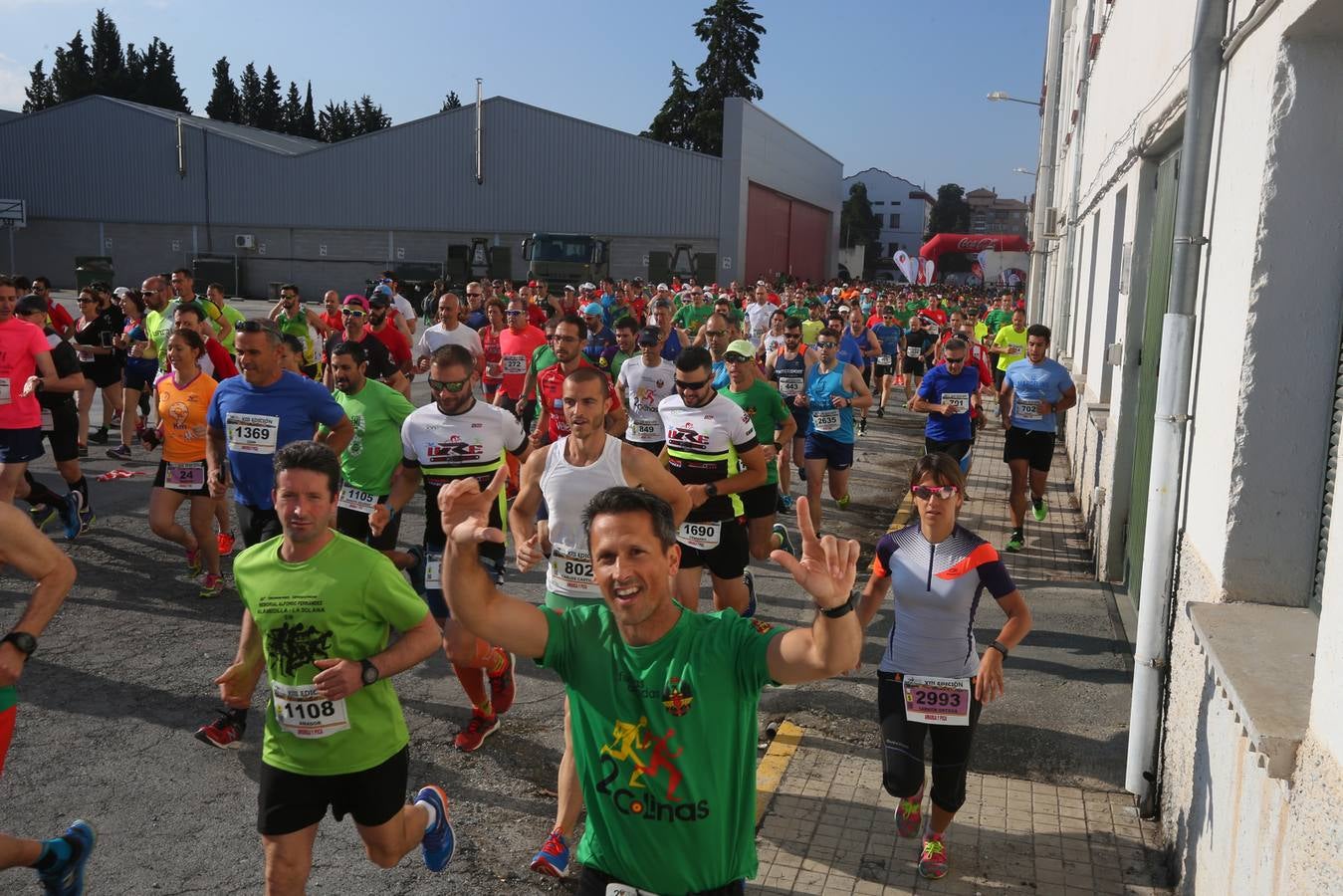 Sólo cuatro de los 3.000 participantes lograron bajar de la hora por la exigencia del recorrido