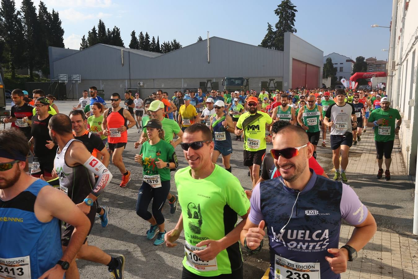 Sólo cuatro de los 3.000 participantes lograron bajar de la hora por la exigencia del recorrido