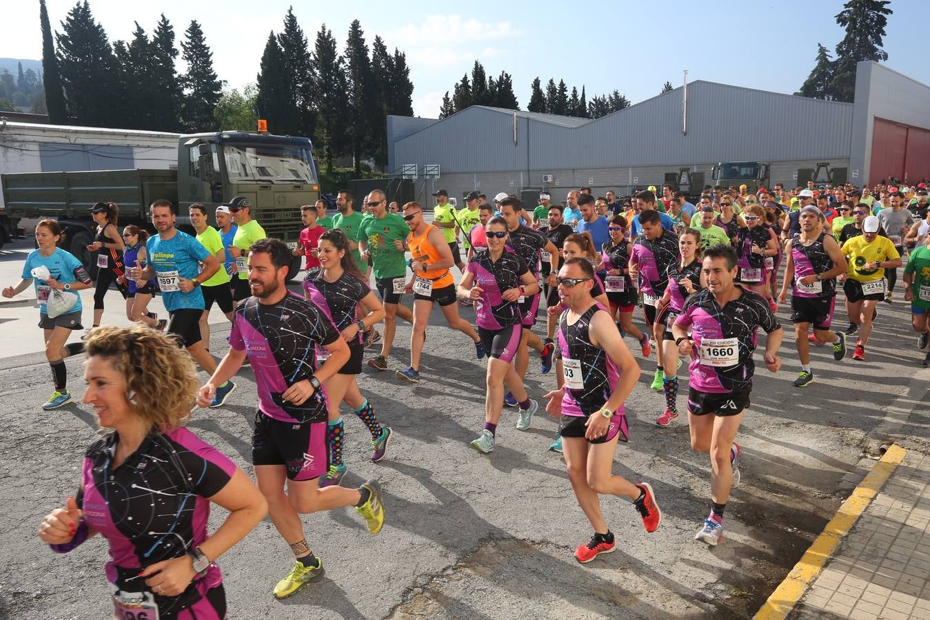 Sólo cuatro de los 3.000 participantes lograron bajar de la hora por la exigencia del recorrido