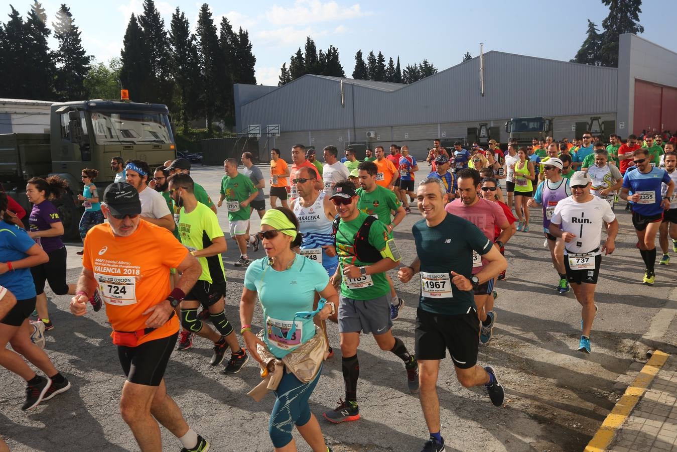 Sólo cuatro de los 3.000 participantes lograron bajar de la hora por la exigencia del recorrido